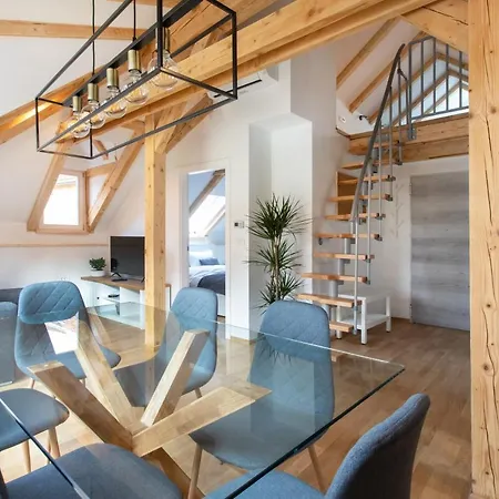 Bright & Spacious Loft In The Heart Of Old Town Ljubljana